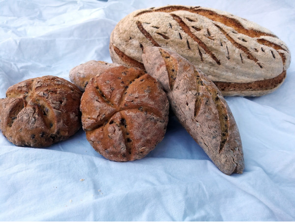 Celozrnné kaiserky 2ks