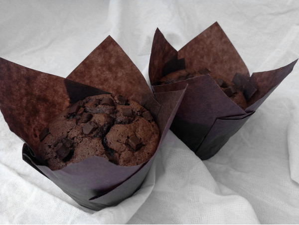 Čokoládové muffiny 2 ks