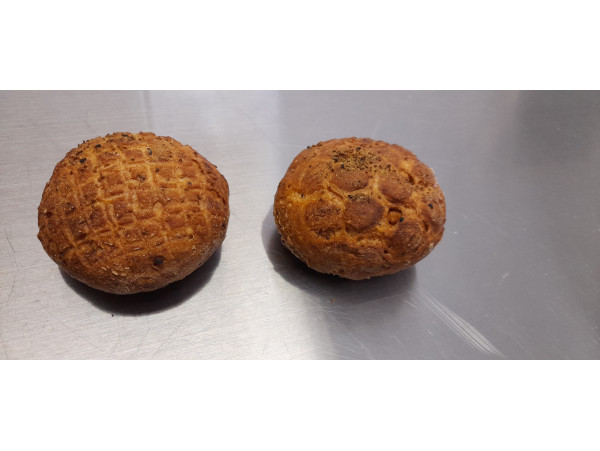 Škvarková houska 2 ks