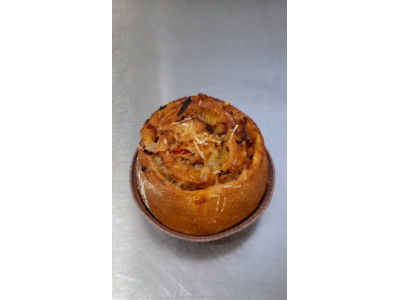 Pizza šnek bezmléčný - šunkový