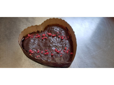 Perníkové srdce bezmléčné