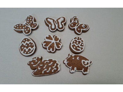 Velikonoční perníčky bezmléčné