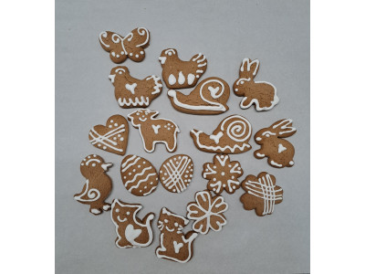 Velikonoční perníčky bezmléčné