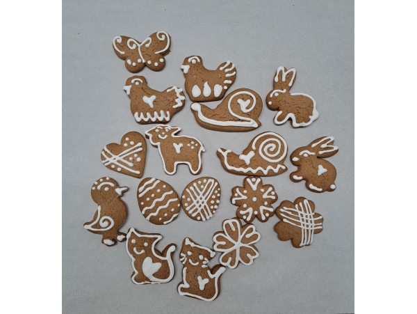 Velikonoční perníčky bezmléčné