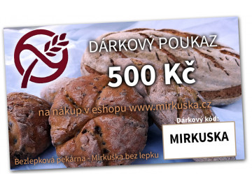 Dárkový poukaz 500Kč